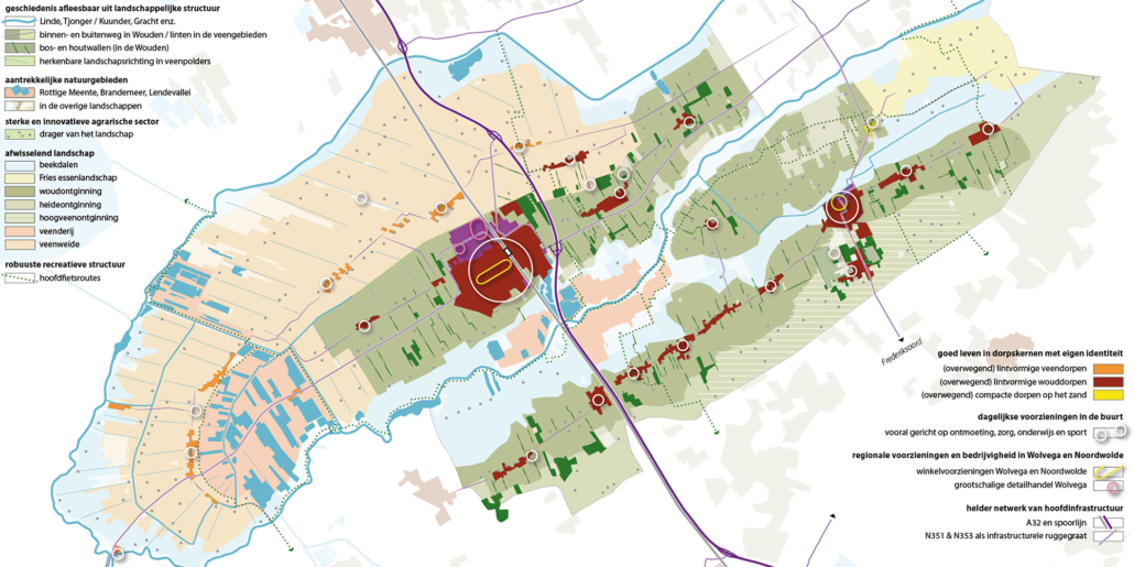 stedenbouw en landschap Bureau Nieuwe Gracht Utrecht Omgevingsvisie Weststellingwerf gemeente ruimtelijke initiatieven raamwerk van kwaliteiten